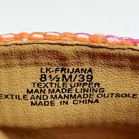 LUCKY BRAND frijana sandals multi colors Sz 8.5 - Picture 8 of 9